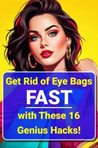 get rid of eye bags fast